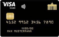 Deutschland-Kreditkarte Gold