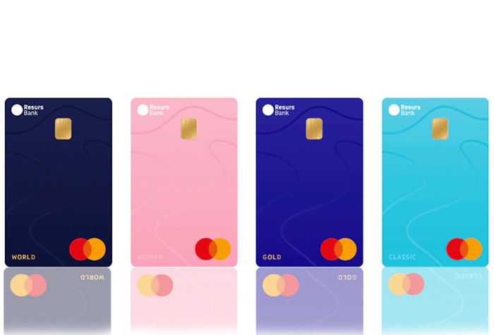 Resurs Bank kreditkort får nya namn och design
