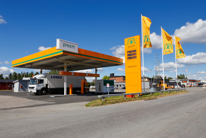 Preem bensinstation