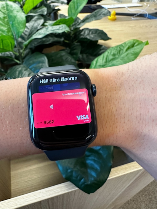 Digitala plånböcker till klockor och andra wearables