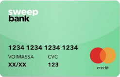 Sweep Bank Mastercard