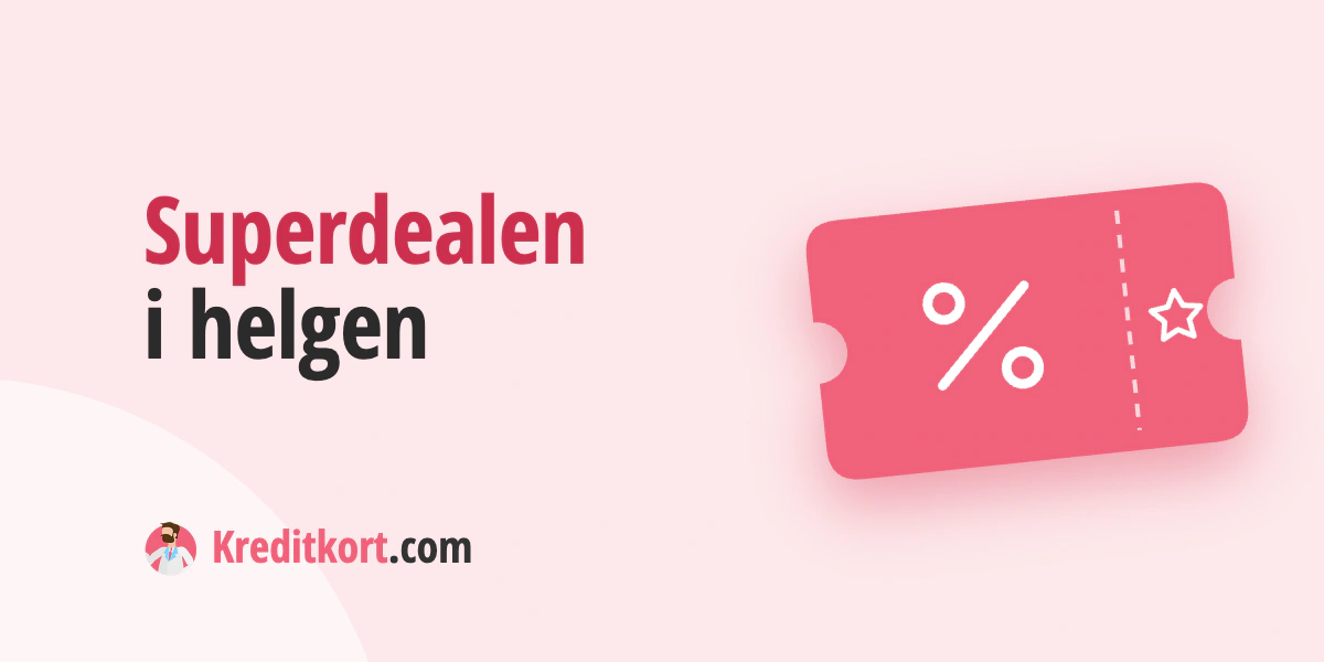 Superdealen i helgen ger stora rabatter