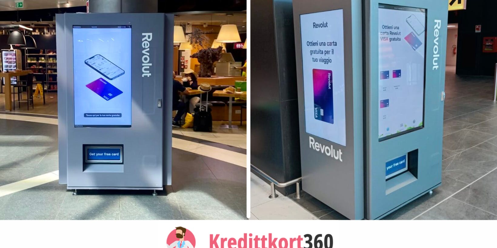 Revolut deler ut gratis bankkort i egne kortautomater