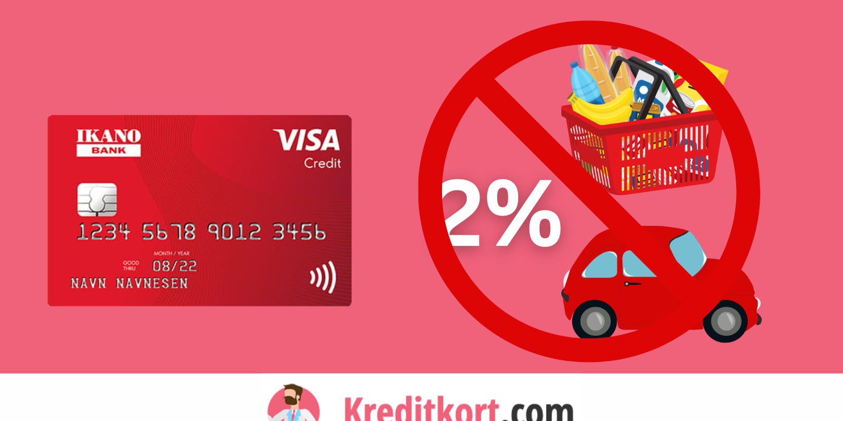 Ikano Visa slutter med rabatt på dagligvarer og drivstoff