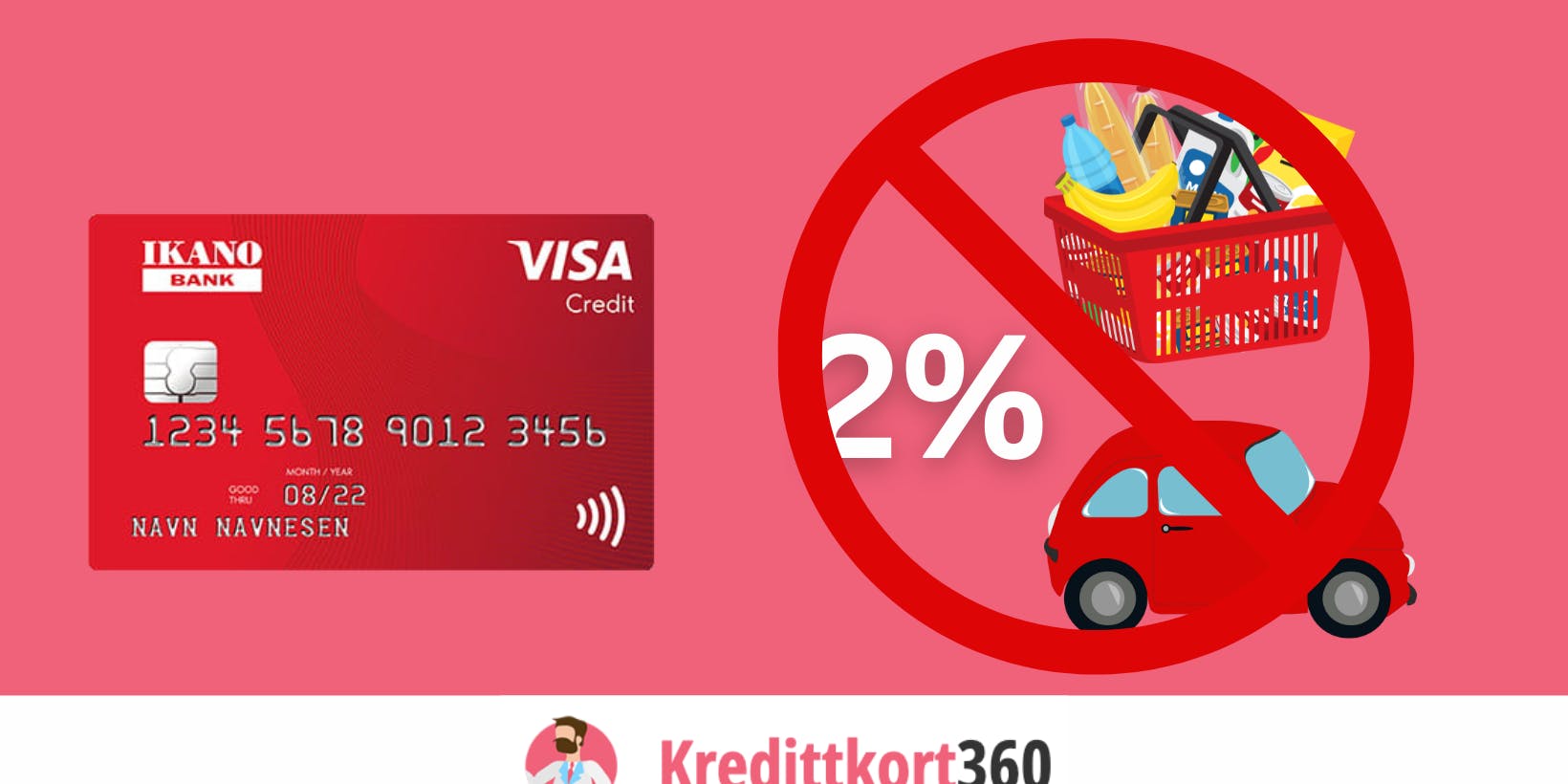 Ikano Visa slutter med rabatt på dagligvarer og drivstoff