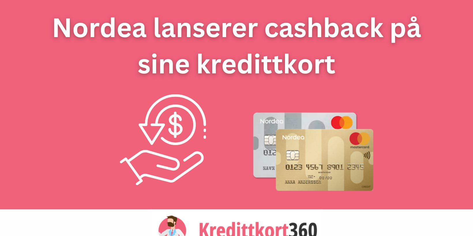 Nordea lanserer cashback på sine kredittkort