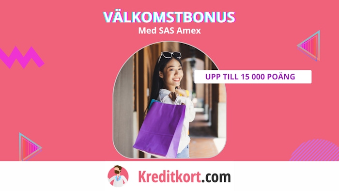 Välkomstbonus med SAS Amex