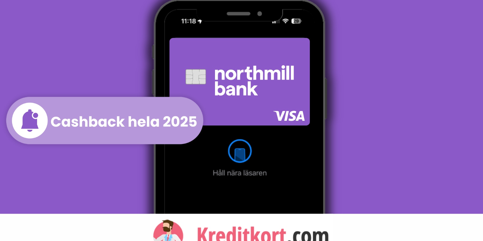 Cashback-kampanj med Northmill Visa
