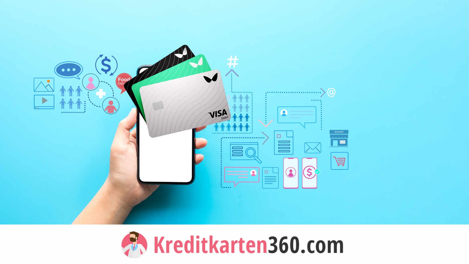 Firmenkarten für Marketingteams