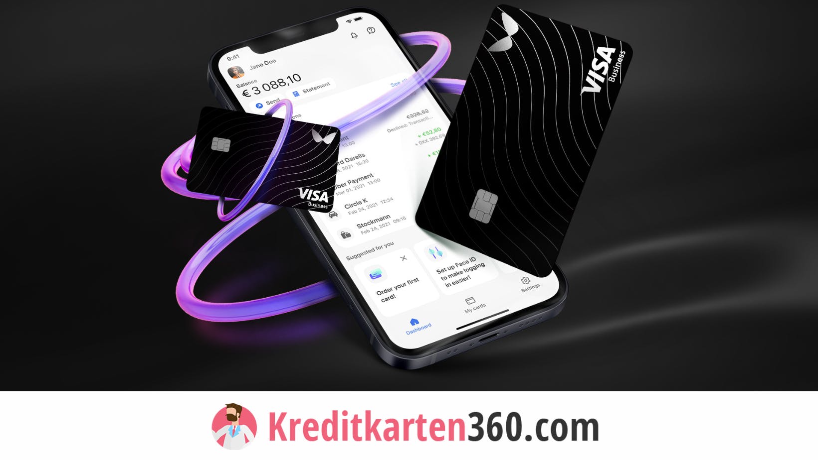 Von traditionellen Firmenkarten zu Wallester