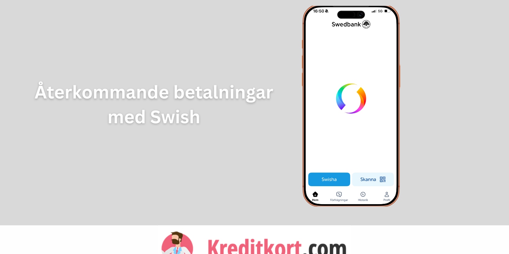Återkommande betalningar via Swish är nu möjligt