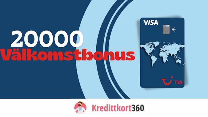 Kampanj hos TUI Card – Få 20 000 poäng