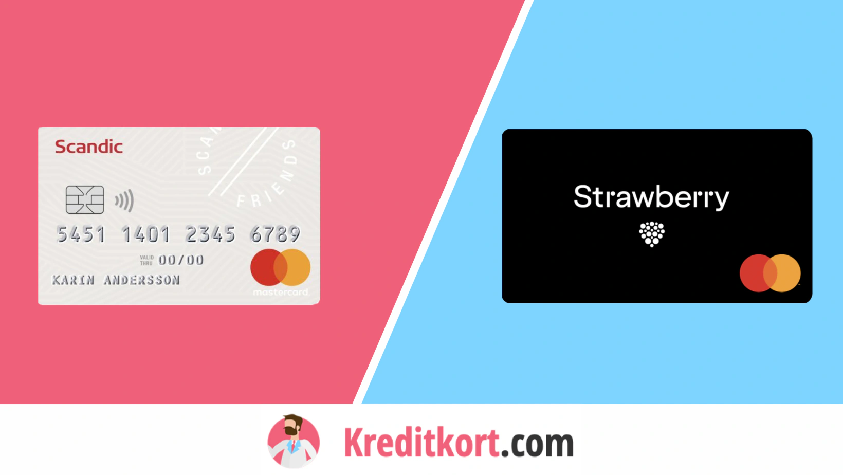 Scandic Mastercard vs Strawberry Mastercard
