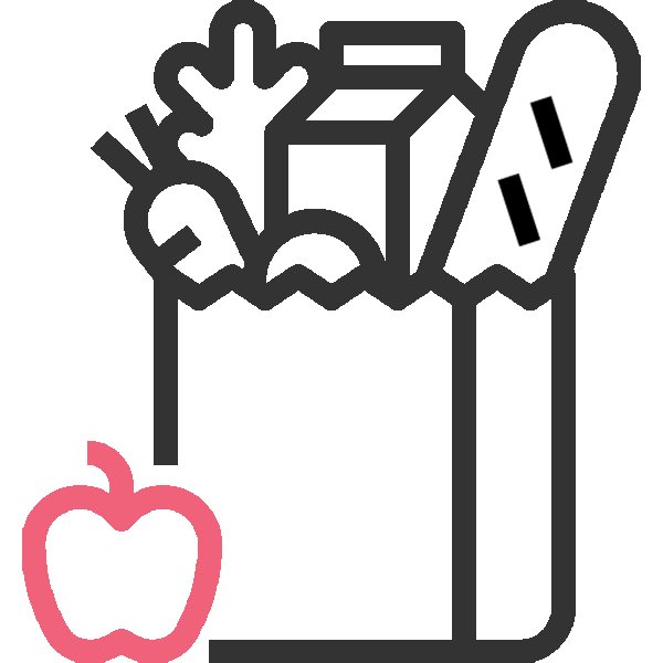 Alltägliche Einkäufe