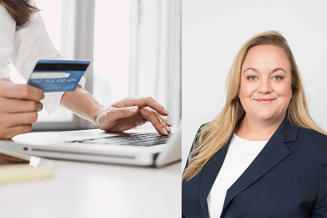 Omställningen till e-handel märks av i Qliros utveckling för de sista kvartalen 2020, berättar vd:n Carolina Brandtman. Foto: Kite_rin/Shutterstock.com och Pressbild/Qliro