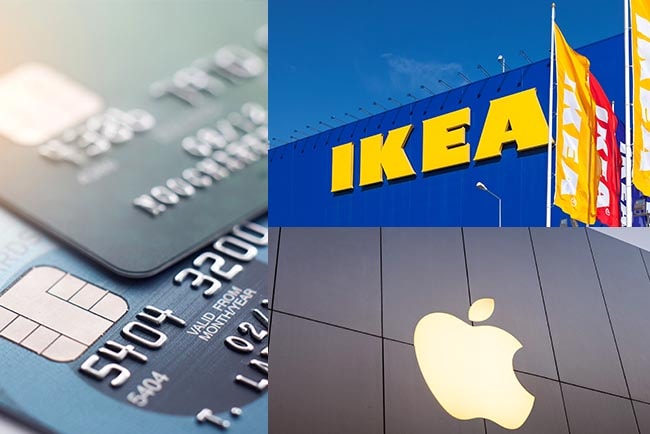 Här är tre storbolag som planerar nya kreditkort