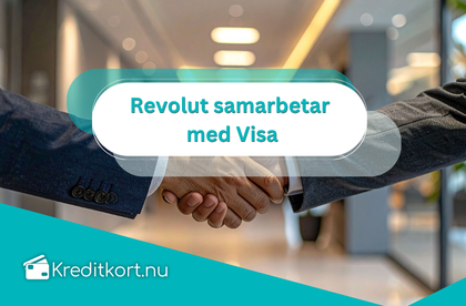 Revolut i samarbete med Visa