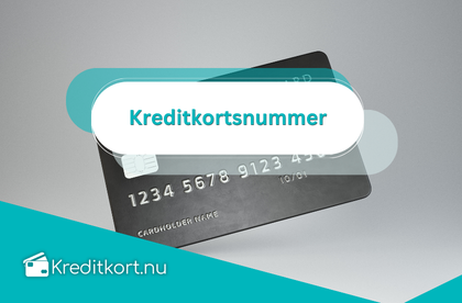 Kreditkortnummer