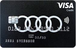 Audikort Visa