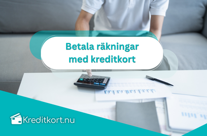 Betala faktura med kreditkort