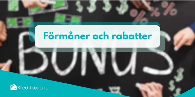 Förmåner och rabatter