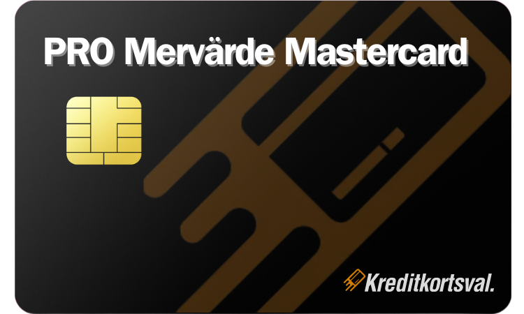 PRO Mervärde Mastercard