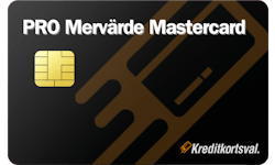 PRO Mervärde Mastercard