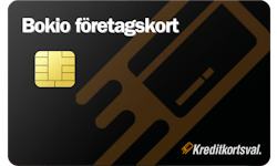 Bokio företagskort