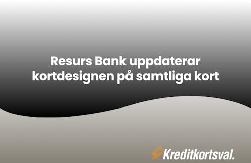 Resurs Banks nya kreditkort