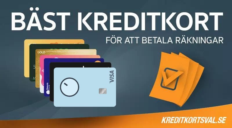 betala räkningar med kreditkort