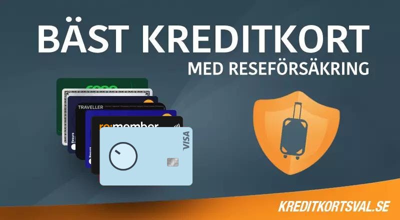 Kreditkort med bäst reseförsäkring