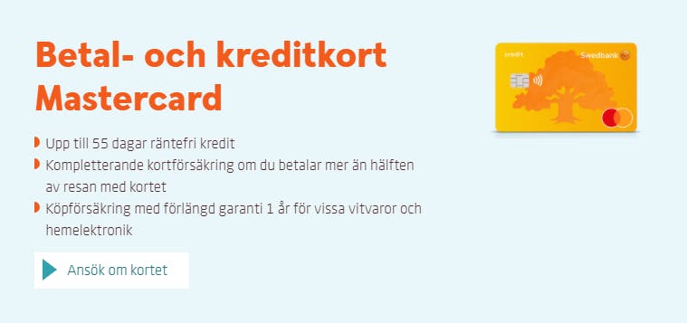 Swedbank Mastercard