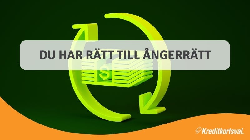 Ångerätt konsumentkreditlagen