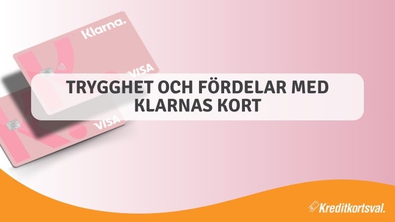 klarna kortet uttag utomlands