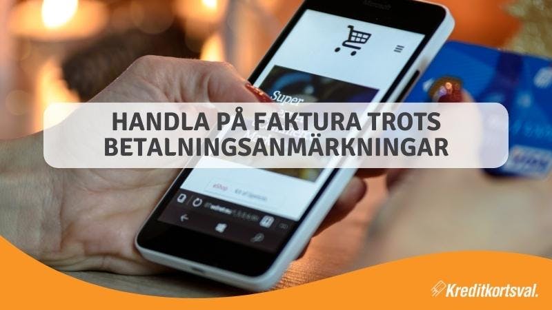 handla på faktura utan kreditkontroll