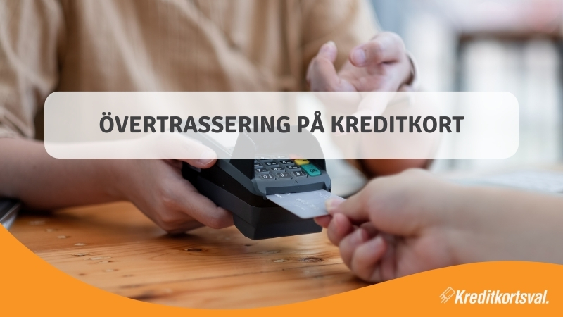 Övertrassering på kreditkort