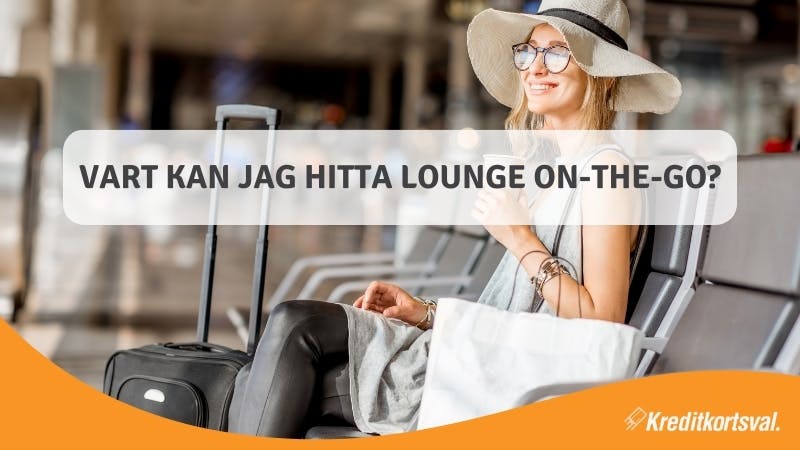 Amex Lounge on the go