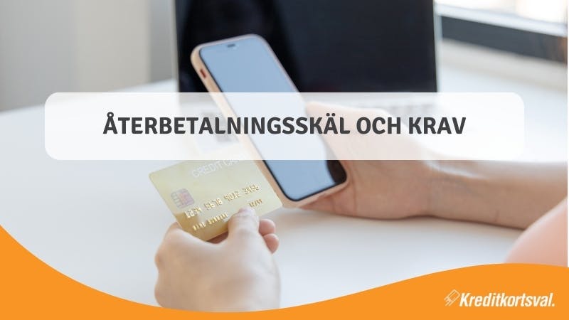 återbetalning kortköpt