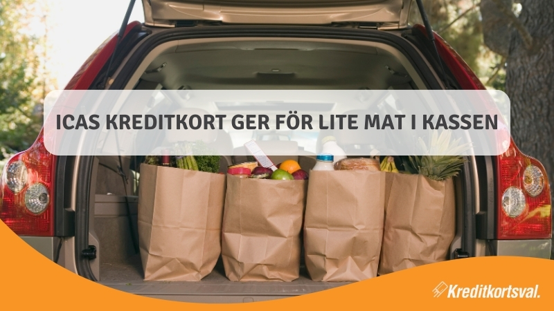 ICAs kreditkort ger för lite mat i kassen