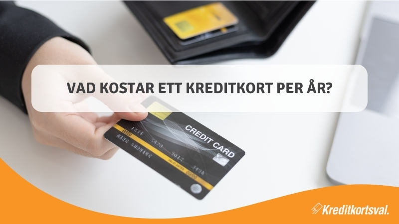 Vad kostar ett kreditkort per år?