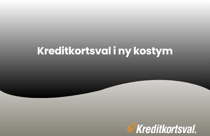Kreditkortsval i ny design
