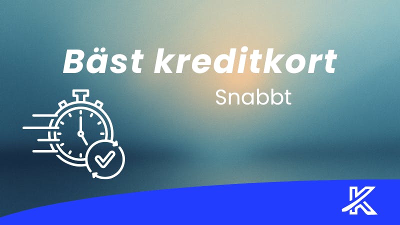 Skaffa kreditkort snabbt