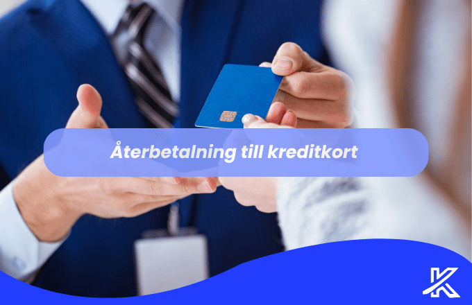 Återbetalning till kreditkort
