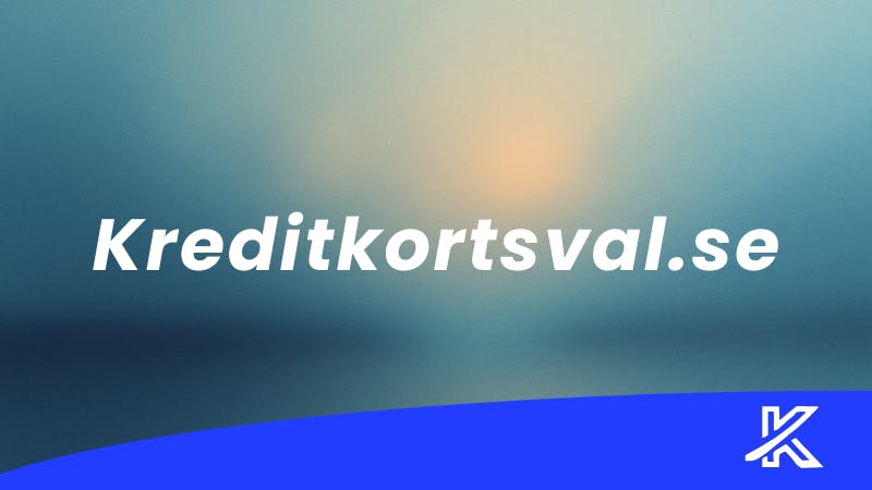 Om kreditkortsval