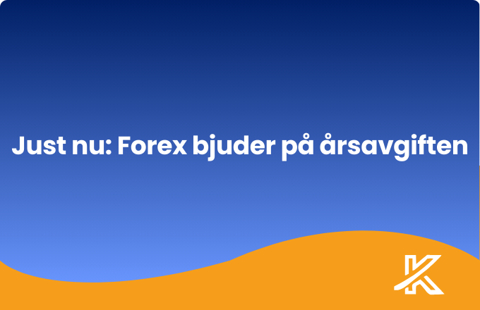 Just nu bjuder Forex på årsavgiften när du ansöker om ett kreditkort