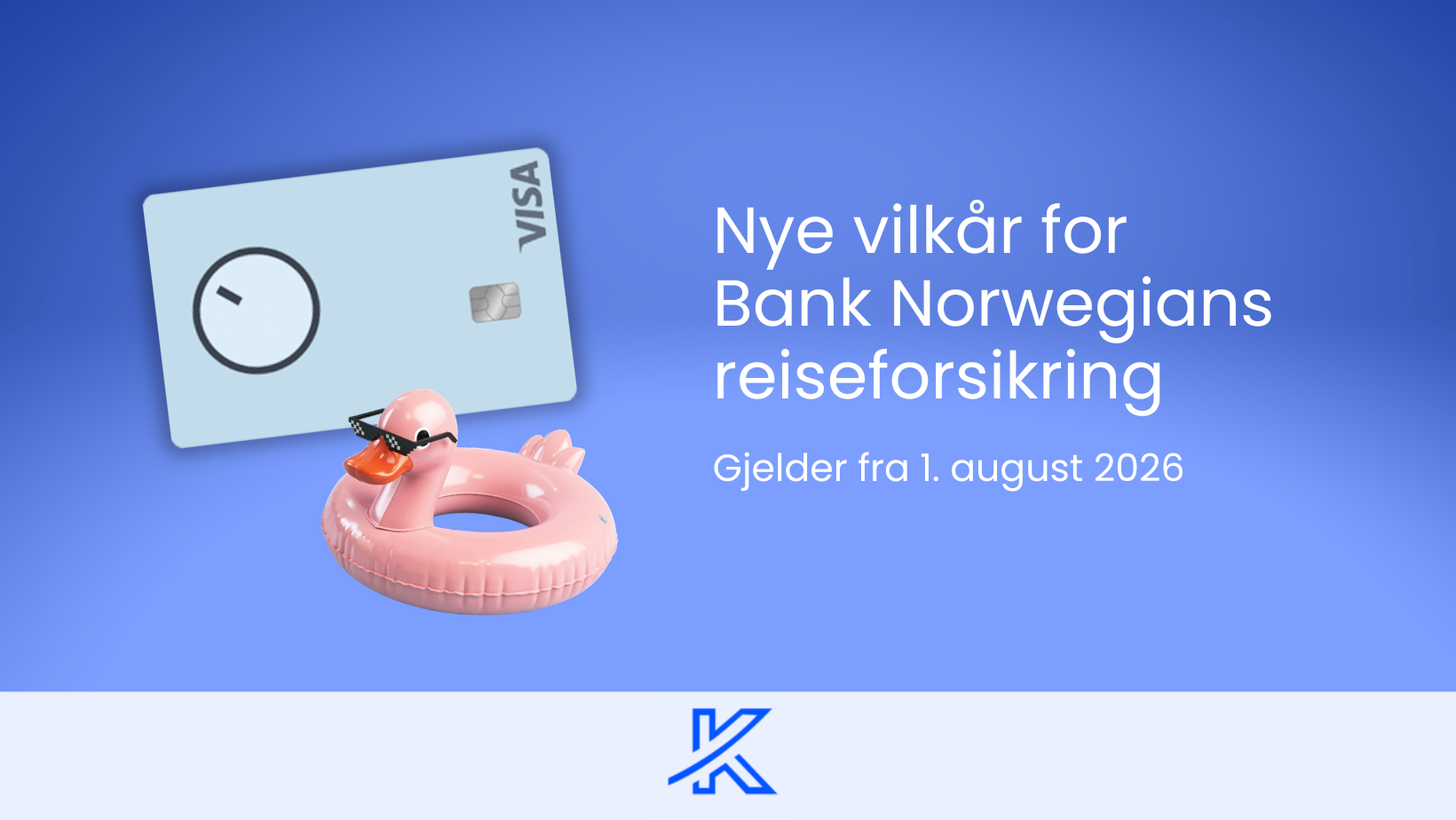 Nye vilkår for Bank Norwegians reiseforsikring