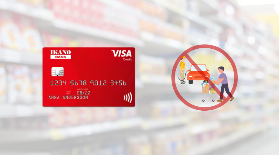 Nå fjerner Ikano Visa rabatt på drivstoff og dagligvarer