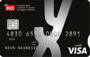 YX Visa Kredittkort