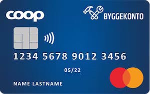 Coop Byggekonto Mastercard