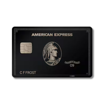 American Express Centurion Card (The Black Card)